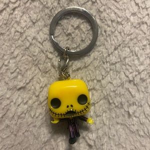 Glow in the Dark Jack Skellington Funko Pop Keychain